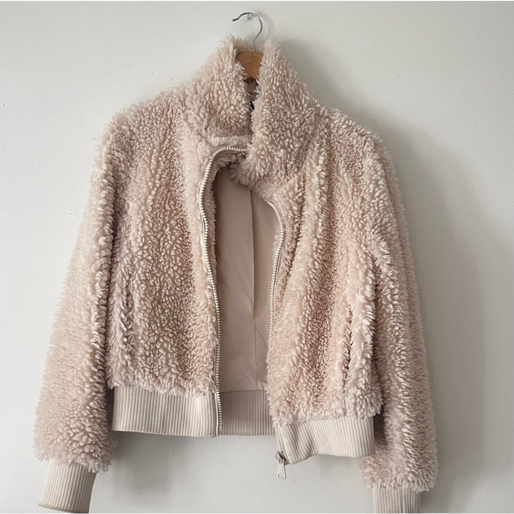 TRF Collection Zara Teddy Bomber Jacket
